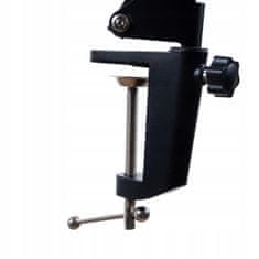 Northix Flexibilní stolní lampa se svorkou a nohou - USB 