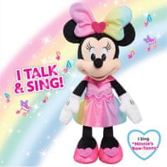 Grooters Plyšák Minnie Mouse - Zpívající v lesklých šatičkách