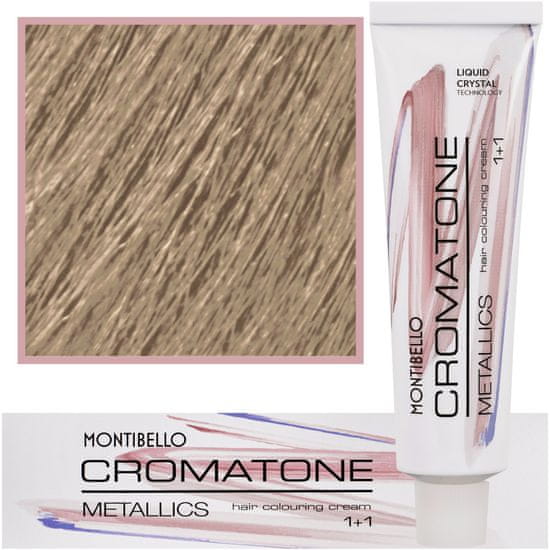Montibello Cromatone Metallics 60ml multifunkční barva pro barvení a tónování vlasů 9.22 M