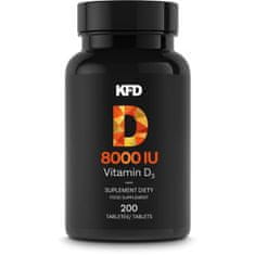 KFD NUTRITION 8000 IU Vitamin D3 - 200 tablet