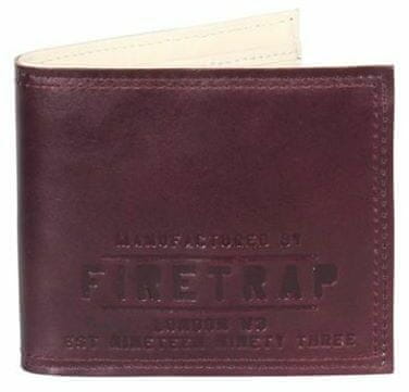 Firetrap - Pressed Wallet – Brown - N