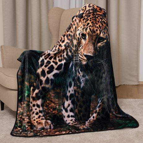 Levně Jerry Fabrics Leopard Green