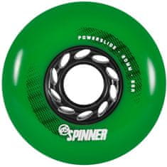 POWERSLIDE Kolečka Spinner Green (4ks) (Tvrdost: 88A, Velikost koleček: 80mm)