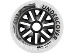 POWERSLIDE Kolečka Undercover Raw White (6ks) (Tvrdost: 85A, Velikost koleček: 125mm, Řada: Undercover)