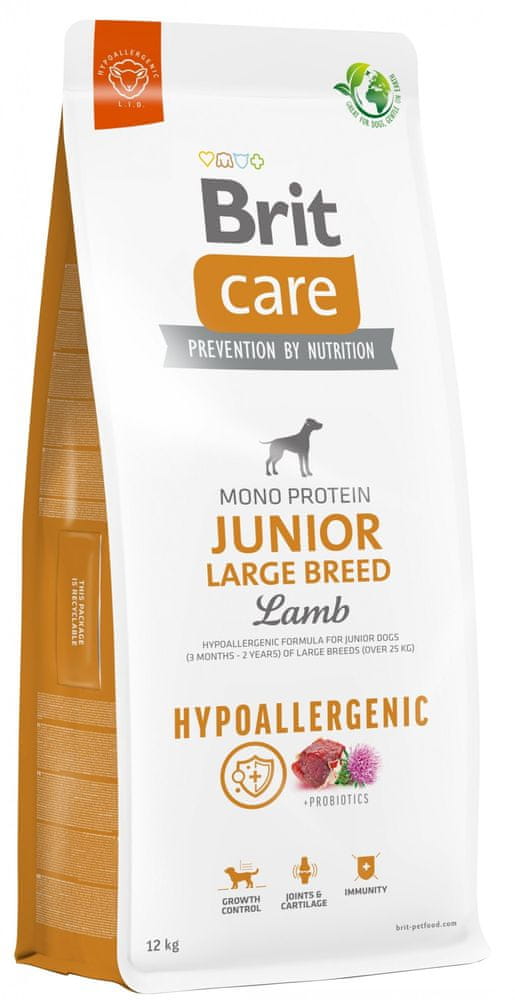Levně Brit Care Dog Hypoallergenic Junior Large Breed, 12 kg