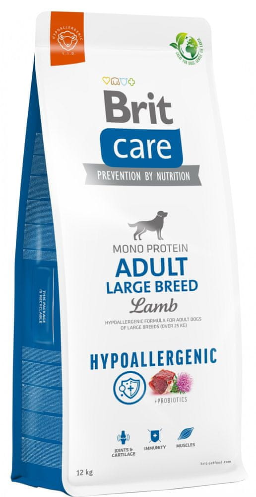 Levně Brit Care Dog Hypoallergenic Adult Large Breed, 12 kg