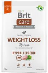 Brit Care Dog Hypoallergenic Weight Loss, 3 kg