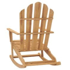 Vidaxl Zahradní houpací židle Adirondack 2 ks masivní teakové dřevo