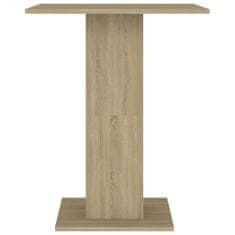 Greatstore Bistro stolek dub sonoma 60 x 60 x 75 cm dřevotříska