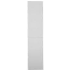 Vidaxl Kancelářská skříň posuvné dveře světle šedá 90x40x180 cm ocel
