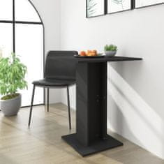 Vidaxl Bistro stolek černý 60 x 60 x 75 cm kompozitní dřevo