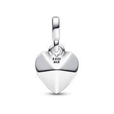 Pandora Romantický stříbrný přívěsek Srdce Me 792305C00