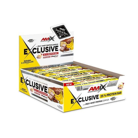 Amix Nutrition Amix Exclusive Protein Bar Příchuť: Mocca-Choco-Coffee, Balení(g): 12x85g