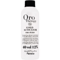 Fanola Oro Therapy Gold Activator Oro Puro 150ML okysličovadlo do barev, 40 VOL 12%