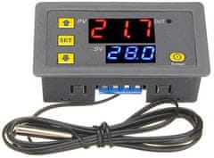 HADEX Digitální termostat W3230, -50 až 110°C, napájení 12VDC