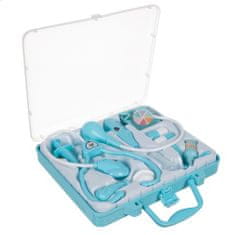 VELMAL Dětský doktorský kufr 13 dílů modrobílý
