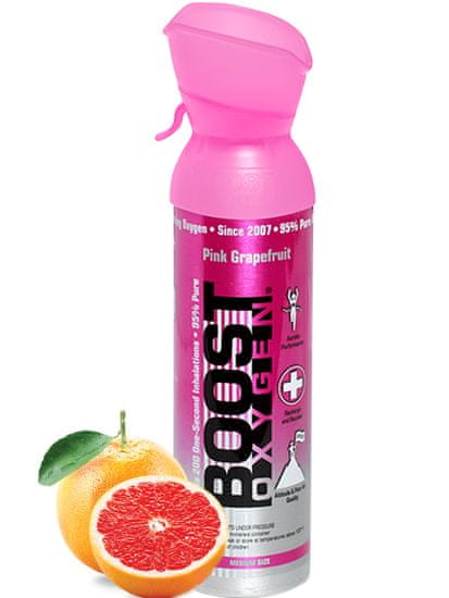 Boost Oxygen Boost Oxygen Inhalační kyslík růžový grapefruit - 9l