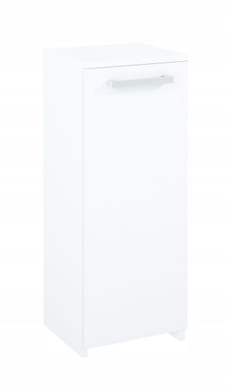 Elita Stojící koupelnová skříňka Formica 30 cm bílý lesk