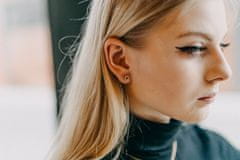 BeWooden Dámské náušnice s dřevěným detailem Lini Earrings Hexagon