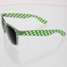 OEM Dámské sluneční brýle Nerd mosaic zelená