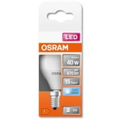 Osram LED žárovka E14 P45 4,9W = 40W 470lm 4000K Neutrální bílá