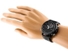NaviForce Pánské analogové a digitální hodinky s krabičkou Velteil černá