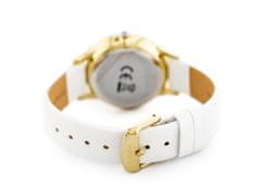 Gino Rossi Dámské analogové hodinky s krabičkou Enol bílá