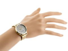 Gino Rossi Dámské analogové hodinky s krabičkou Renia zlatá