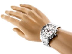 Daniel Klein Pánské analogové hodinky s krabičkou Bikemin stříbrná