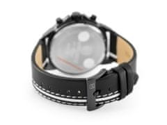 NaviForce Pánské analogové hodinky a krabičkou Crlenon černá
