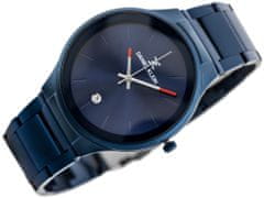 Daniel Klein Pánské analogové hodinky a krabičkou Tonwein tmavě modrá