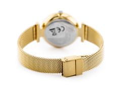 Gino Rossi Dámské analogové hodinky s krabičkou Tavan zlatá