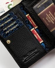Peterson Dámská kožená peněženka Kitee černá univerzální