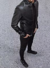 Dstreet Pánská bunda kožená Dreary černá XL