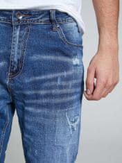 Pánské riflové kalhoty Kevin tmavě modré M