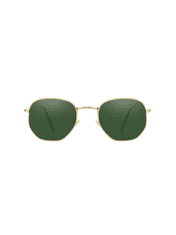 VeyRey Sluneční polarizační brýle hranaté Hurricane zelená