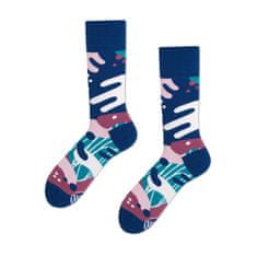 Many Mornings Veselé barevné vzorované ponožky Scribble multicolor vel. 43-46