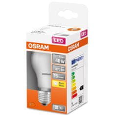 Osram LED žárovka E27 A60 4,9W = 40W 470lm 2700K Teplá bílá