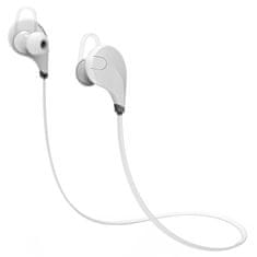 Northix Bezdrátová sportovní sluchátka – bílá 
