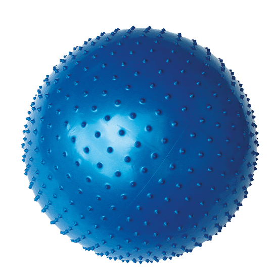 Yate Gymball - 65 cm s výstupky modrý