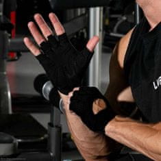 Northix Fitness rukavice, černá - M 