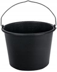 PSB Stavební kbelík plastový 20l černý