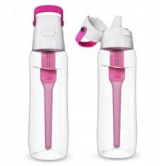 DAFI Dafi Pevná láhev na vodu s filtrem růžová 0,7 l