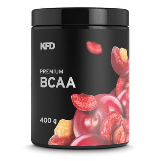 KFD NUTRITION Premium BCAA s višňovou příchutí 400 g