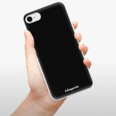 iSaprio Silikonové pouzdro - 4Pure - černý pro Apple iPhone SE 2020