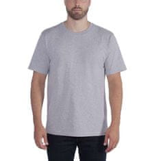 Carhartt Jednobarevné tričko Carhartt Workwear HEATHER GREY - M