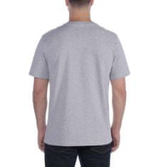 Carhartt Jednobarevné tričko Carhartt Workwear HEATHER GREY - M