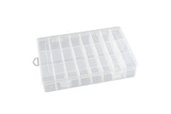 INTEREST Plastová úložná krabička s nastavitelnými přepážkami - až 24 oddělení.