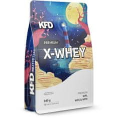 KFD NUTRITION WPI WPC & WPH Whey protein Premium X-Whey 540 g s příchutí mléčného karamelu
