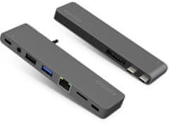 EPICO Hub Pro III s rozhraním USB-C pro notebooky, vesmírně šedá